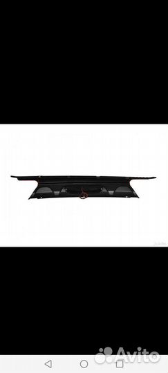 Накладка на задний бампер для Лада Ларгус