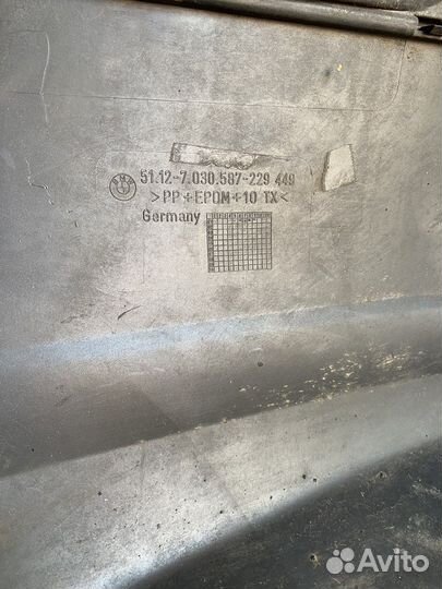 Задний бампер BMW E46