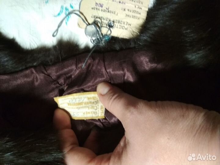 Шапка из кролика СССР