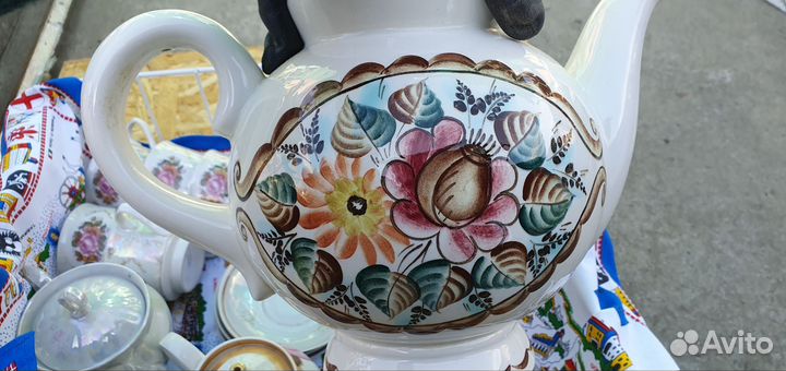 Чайник заварочный СССР + кружки