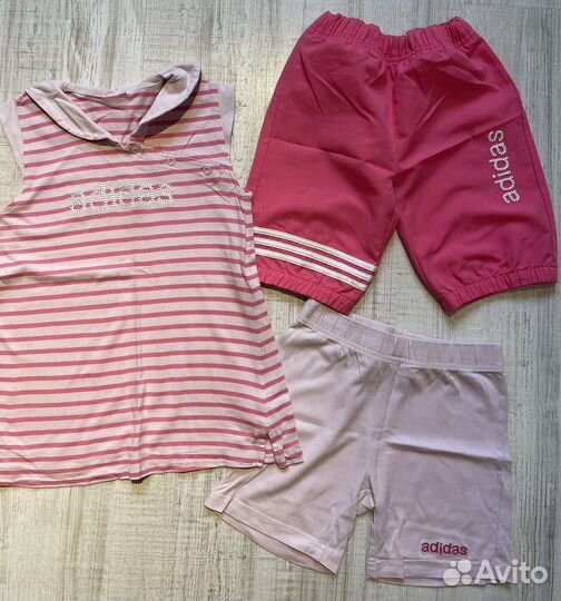 Adidas для девочки (размер 104-110)
