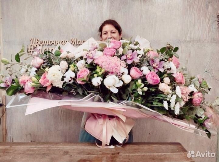 Огромные букеты, гигантский букет