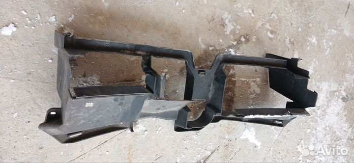 Renault kaptur дефлектор бампера