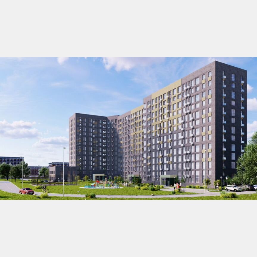1-к. квартира, 38,5 м², 9/12 эт.