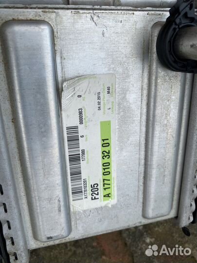 Интеркуллер Mercedes C W205 E W213 S W222 6.3 AMG