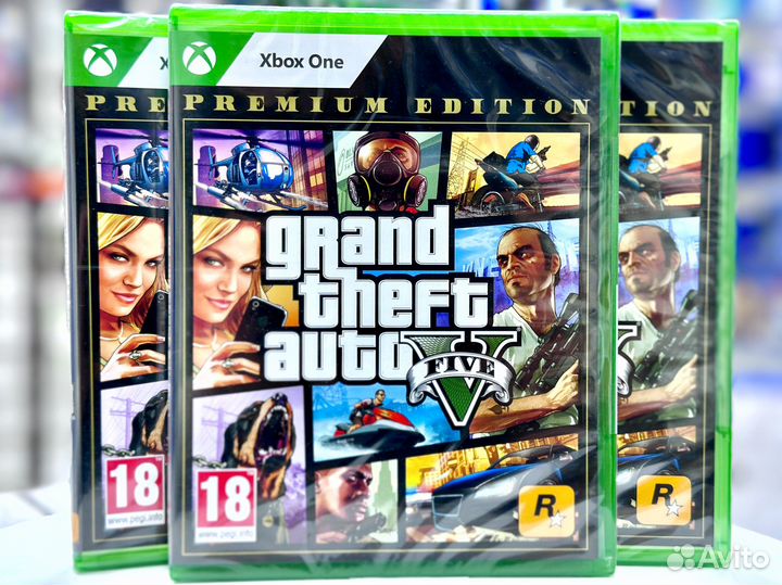 GTA5 Grand Theft Auto V (Xbox One) NEW