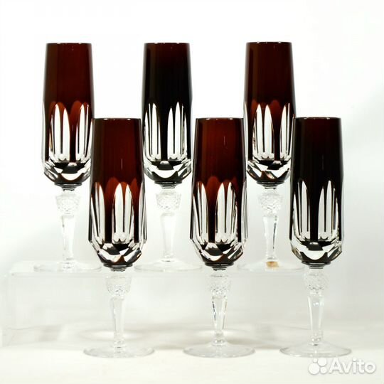 Antika Nachtmann Бокал фужер хрусталь рубин