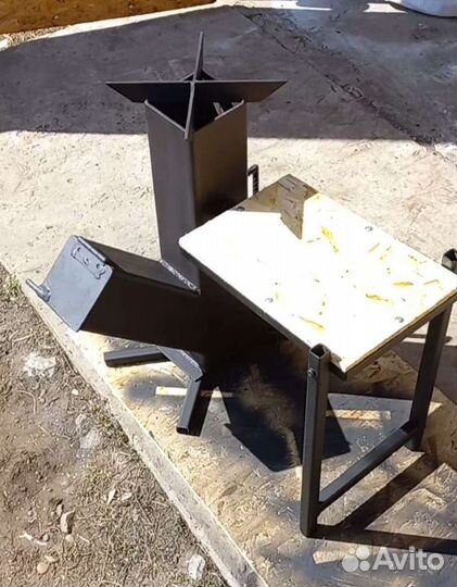 Печь ракета