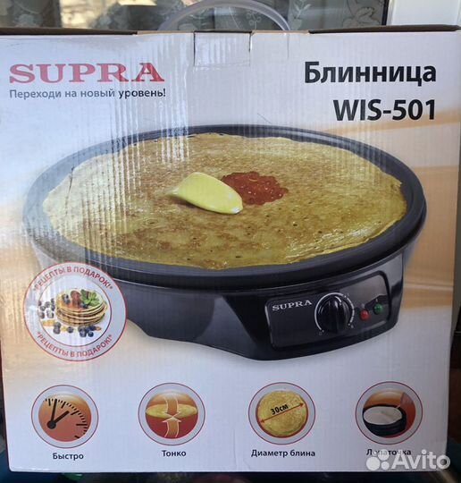 Блинница эл. Supra WIS-501
