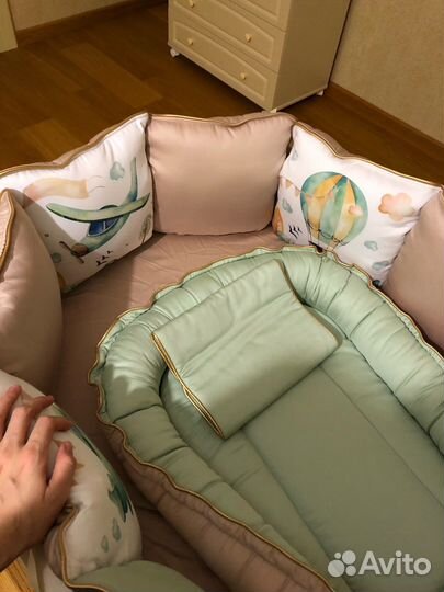 Бортики в кроватку