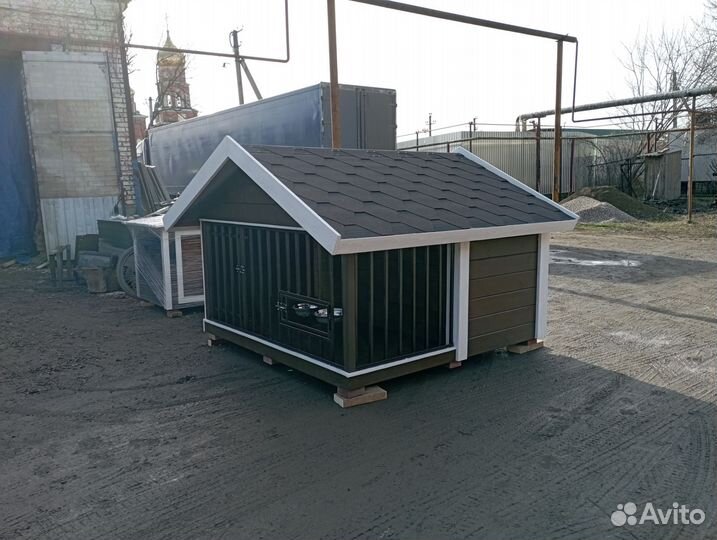 Будка для собаки утепленная