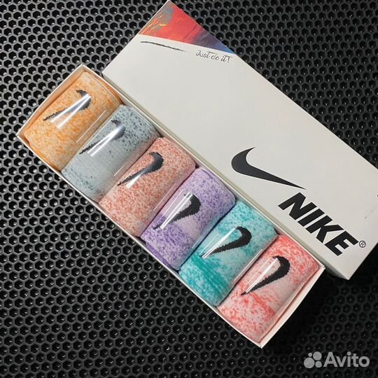 Носки Nike Tie-dye, Найк Тай-дай