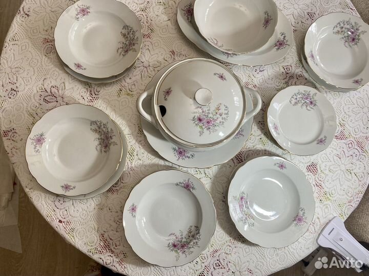 Столовый сервиз фарфор