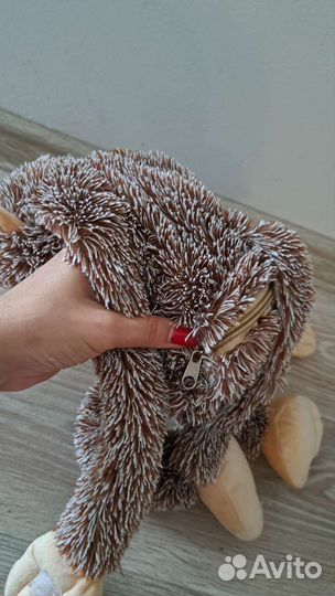 Игрушка мягкая обезьяна с замком