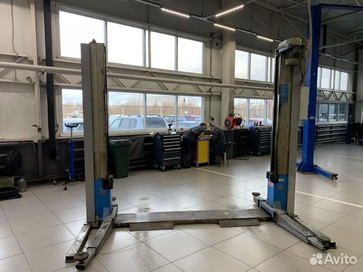 Подъемник автомобильный двухстоечный бу