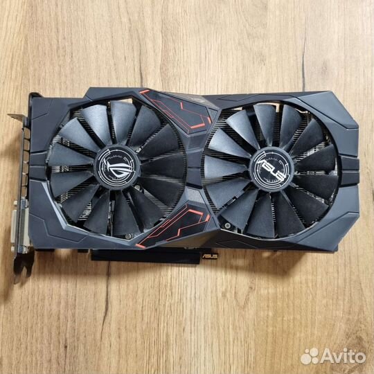 Видеокарта Asus AMD Radeon RX 570 ROG Strix 8gb
