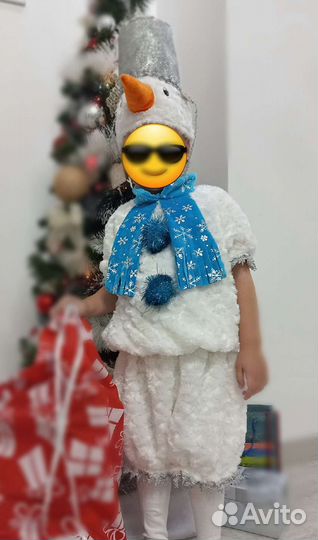 Костюм снеговика для мальчика 104