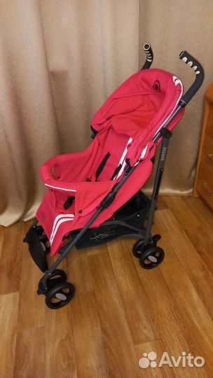 Коляска hoco Birdie Cherry stripes