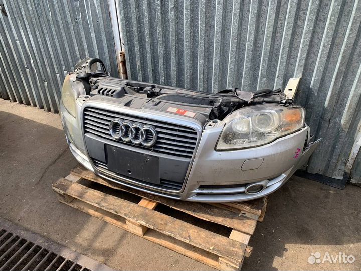 Срез морды Audi A4 B7 2,0 ксенон Ауди А4 В7