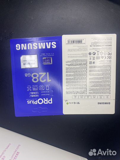 Карта памяти микро sd 128 gb samsung