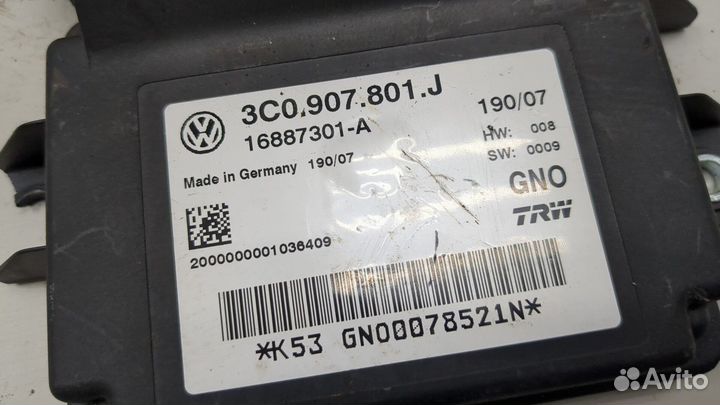 Блок управления стояночным тормозом Volkswagen Passat 6, 2007