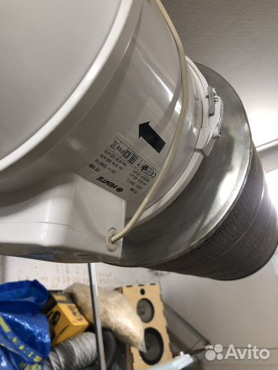 Канальный вентилятор vents tt 150