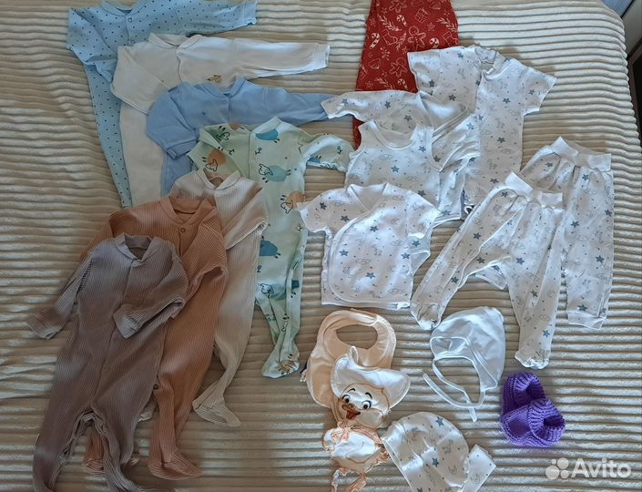 Пакет одежды 68 размер