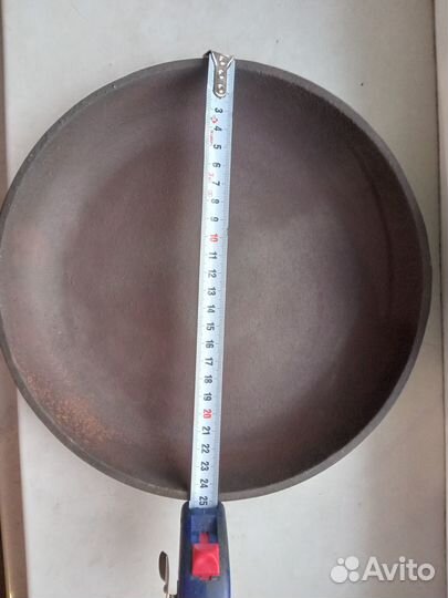 Чугунная сковорода СССР 25 см новая