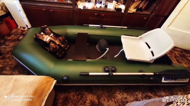 Лодка пвх с мотором и эхолотом