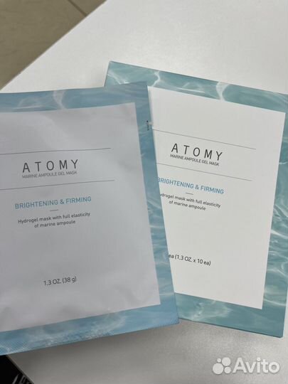 Гидрогелевая Маска для лица Атоми Сияние
