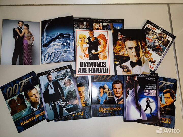 Dvd диски. Агент 007,Джеймс Бонд