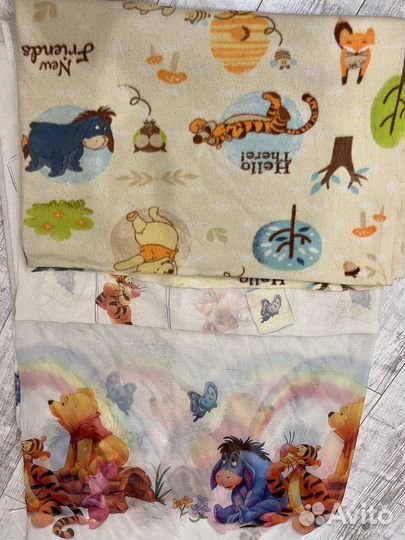 Занавеска и плед в детскую