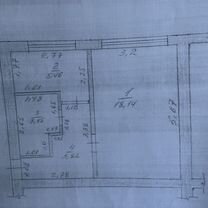 1-к. квартира, 32,9 м², 2/2 эт.