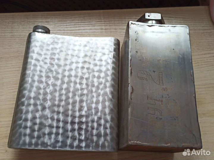 Фляжки, бидон (нерж.), термоса, графины, мясорубка