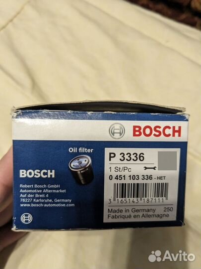 Фильтр Bosch 0451103336