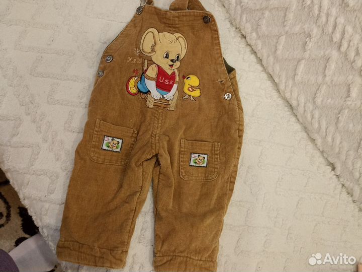 Вещи пакетом на мальчика р 80