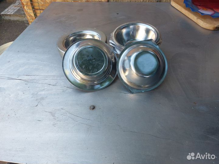 Тарелка нержавейка СССР