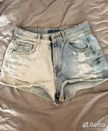 Джинсовые шорты женские pull & bear