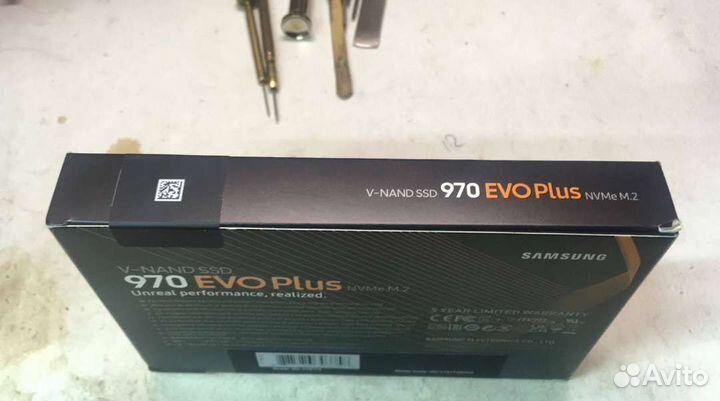 Ssd samsung 970 evo plus 2 tb, в наличии