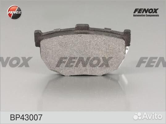 Колодки дисковые Fenox BP43007