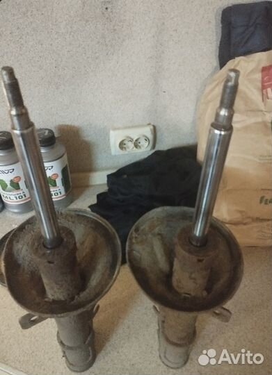 Стойки передние kia spectraвостановленые