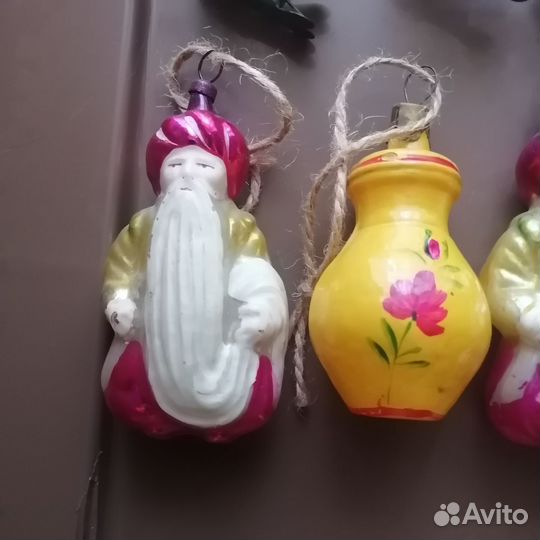 Елочные игрушки СССР