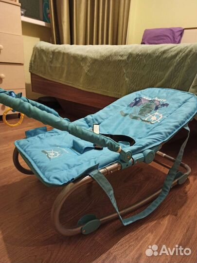 Детские качели шезлонг