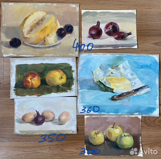 Этюды для просмотра (масло)