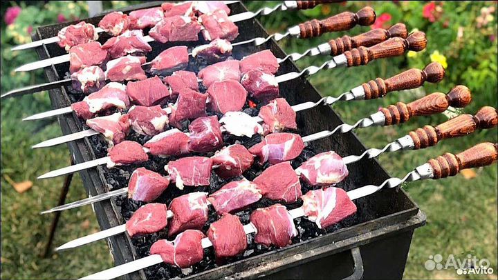 Шампура ручная работа деревянная ручка