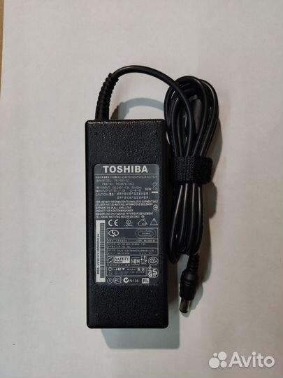 Зарядка для ноутбука Toshiba 15V 5A (75W) 6,3x3мм