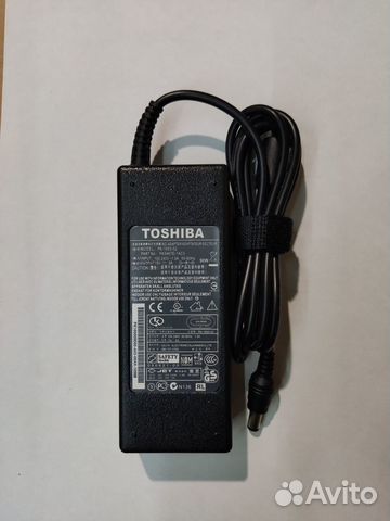 Зарядка для ноутбука Toshiba 15V 5A (75W) 6,3x3мм