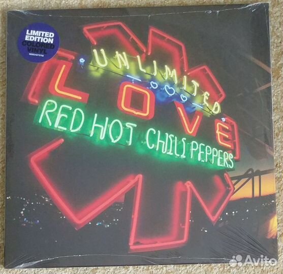 USA - Rhcp - Unlimited love cobalt LP 2000 copy SS