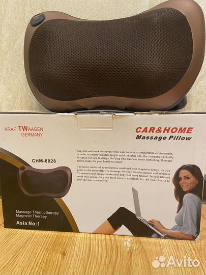 Подушка массажная с ик подогревом