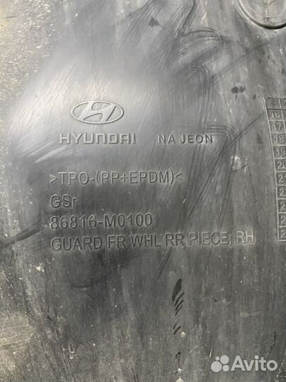 Подкрылки передние Hyundai Creta 2.0